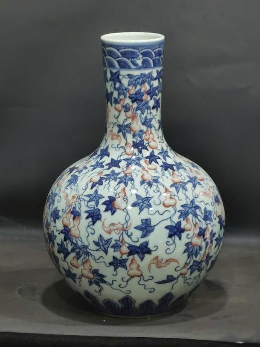 柴窑青花瓶 商品图3