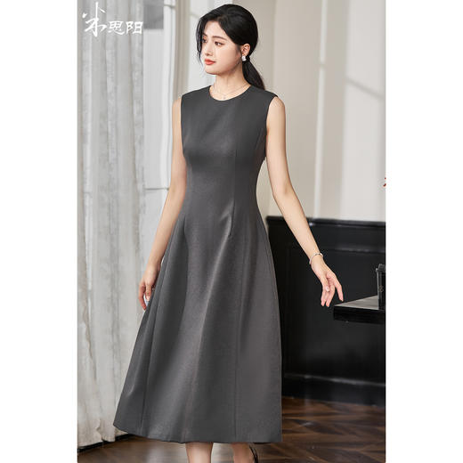 【现货】米思阳2026春季新款简约高级感轻礼服连衣裙气质显瘦背心裙女3797 商品图0