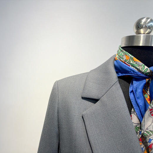 TH理论家腰带翻领长袖通勤优雅显瘦羊毛女式西装外套西裤套C22068 商品图2