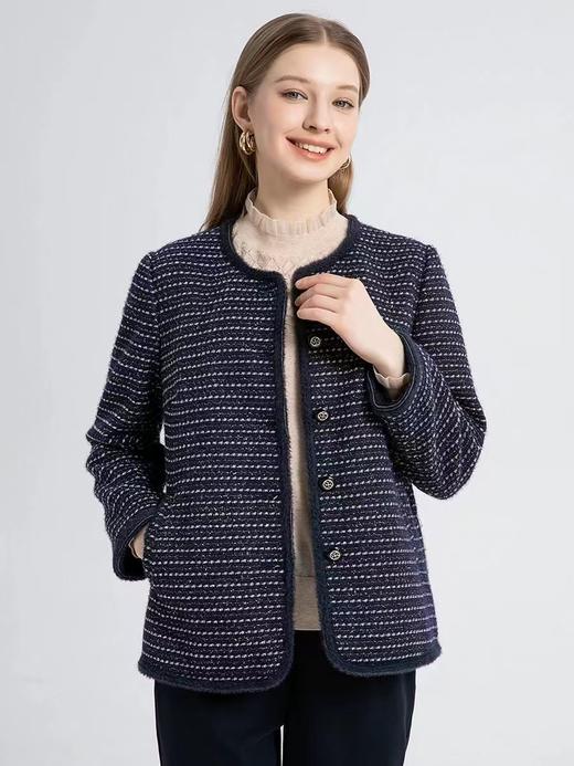 4F赏心岁月 圆领外套 商品图0