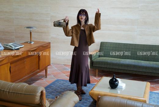 【门店同款】ENJOY秋季时光回廊鱼尾连衣裙 159344593 商品图1