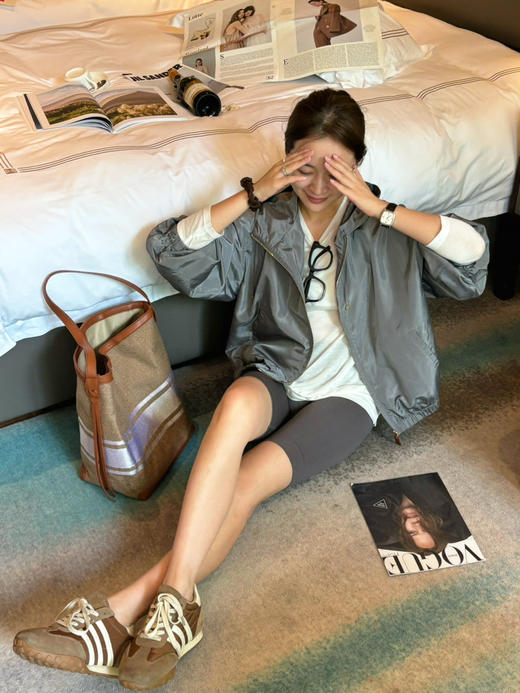 秋季特价🍂2409102   Max 抽绳带帽短外套 商品图2