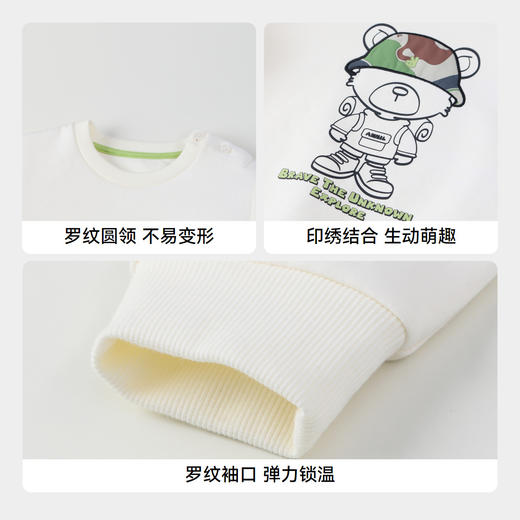 男童空气层暖卫衣安奈儿童装实体店同款XB431718 商品图4