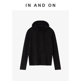 55929  极致穿搭 山羊绒加厚带帽针织卫衣  璞宿  RJ004