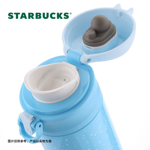 星巴克星空蓝款弹跳保温杯  【LXJYZQ2.0】 商品图4