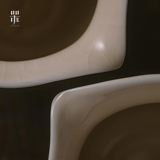 问鼎器度汝窑鹅黄青花大茶海（瓜瓞绵绵）（飞燕衔春）（缺货） 商品图2