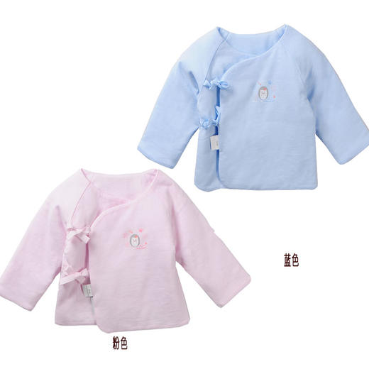 棉果果秋冬季男童女童内衣铺棉半背衣M401110818602 商品图0