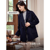 【年终特卖】熙世界双面呢*羊毛西装领呢子大衣女秋冬新款小个子毛呢短外套 商品缩略图0