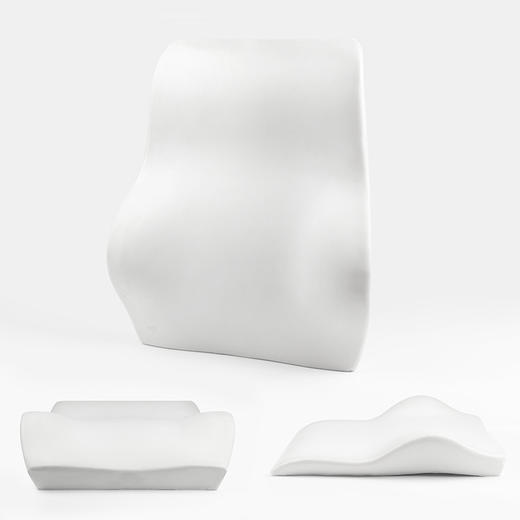 【日式记忆腰枕】办公室护腰靠垫 腰靠椅子靠背垫 久坐腰靠枕孕妇腰垫【有书私享】 商品图7