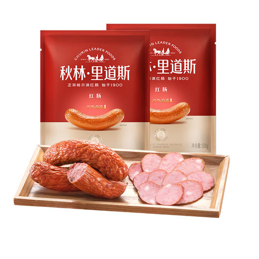 【减少20%食用盐】秋林里道斯红肠500g 商品图3
