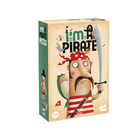 londji 《我是海盗》拼图 四阶 适合年龄3岁+ 历史角色系列 西班牙原装进口 PZ342U