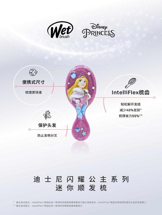 【WetBrush】联名迪士尼Disney闪耀公主系列 商品图0