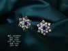 蓝宝石耳钉 1.00克拉 商品缩略图0