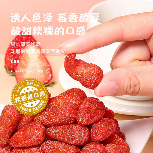 西夏至臻草莓干88G（KBJ）（仅限福建省内配送，满400元包邮） 商品图1