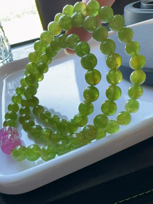 碧玺多圈手链 规格：约6.8mm重40.6克 商品图6