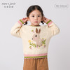 马克珍妮女童小兔子提花保暖毛衣儿童针织衫2024年冬装新款241067 商品缩略图0