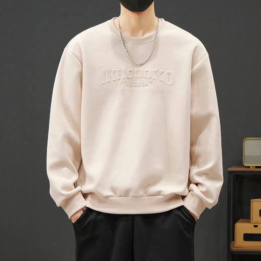 【新款DYY】大依优型大码圆领卫衣男宽松休闲上衣胖子加肥加大男士潮流 商品图9