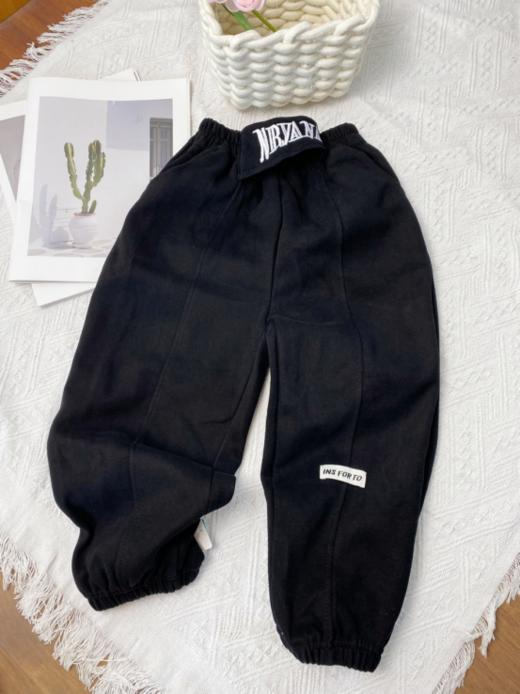 ✅【佑族潮酷炸街刺绣韩版宽松卫裤Y-103】🌸这是一条必入款的运动卫裤 穿上就不想脱下来 ❤️松松软软的 商品图3