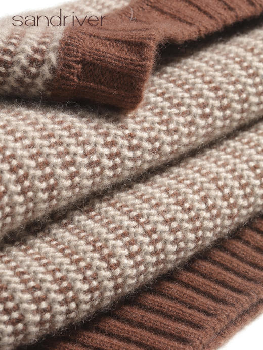 西藏羊绒圆领男套衫SJF96M346N 商品图3