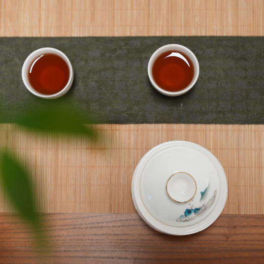 【自营】行普 丨普洱熟茶丨特级&一级春茶原料拼配，勐海大叶种，九年陈 商品图2