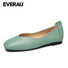EVERAU简洁设计沉稳有气质通勤芭蕾风平底女鞋单鞋春秋款EA7052 商品缩略图4