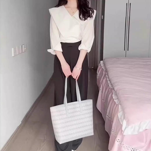 裁缝学苑AS330不对称大翻领衬衫纸样西装裤子女装套装版型图纸 商品图2