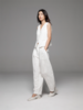 LIYIHAN 进口亚麻夏季薄款亚麻宽松香蕉裤舒适休闲西服裤OL通勤 商品缩略图1