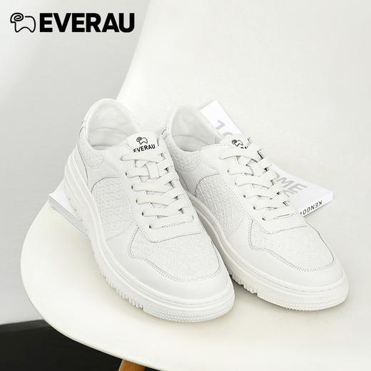 EVERAU极简极奢运动风格简约时尚男士板鞋EA5029 商品图2
