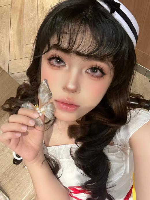 【月抛大直径】PFGIRLCON 月抛-玫瑰千金-14.5mm-【月抛 度数0-800度 含525/575】 商品图3