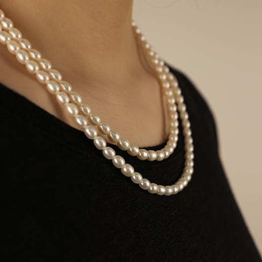 含晖·淡水珍珠项链S925银扣头（45cm含扣/50cm含扣 ） 商品图6