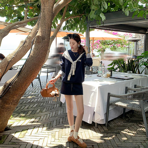 <曾小咸推荐>叠搭小能手~多色针织小披肩 商品图3