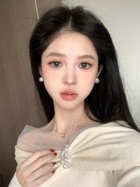 Aimilens月抛美瞳 水光冻灰 14.2mm