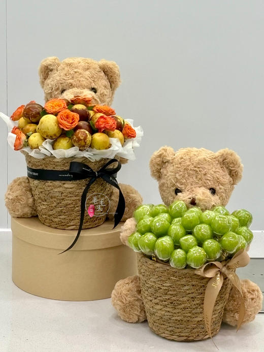【2025.教师节】小熊水果抱抱桶129（现货，下单即可到店自提） 商品图0