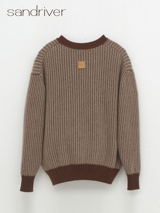 西藏羊绒圆领男套衫SJF96M346N 商品图1