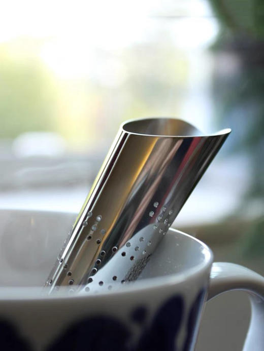 意大利Alessi 不锈钢爱心取茶器 商品图2