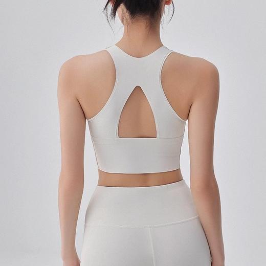 跃牌【周游世界系列】秋冬新款运动内衣晓星氨纶一片式粘合点胶高强防震健身服女子 BR1590 商品图2