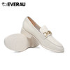 EVERAU精美别致五金扣饰点缀鞋面新款春夏乐福经典女鞋EA7023 商品缩略图8