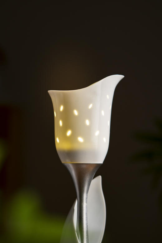 富玉陶瓷 · 景德镇玲珑瓷 花苞灯氛围卧室床头台灯温馨装饰生日礼物 商品图5