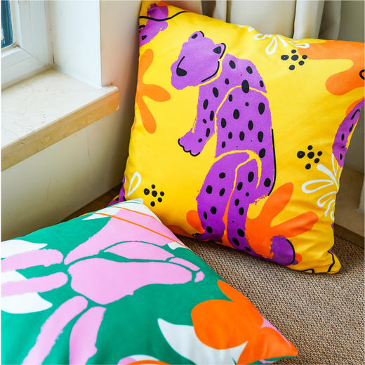 咔哒心系列印花抱枕 商品图3