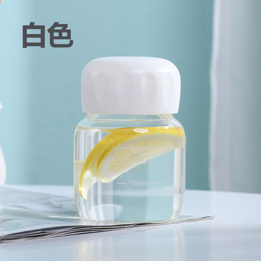 【敲高颜值！迷你玻璃胖胖杯】耐高温牛奶杯便携ins迷你玻璃水杯摇摇杯咖啡杯礼品，自带刻度 小巧便捷。ry 商品图4
