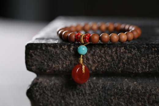 LSTX0139°印度老山檀手串 宝宝款 商品图2