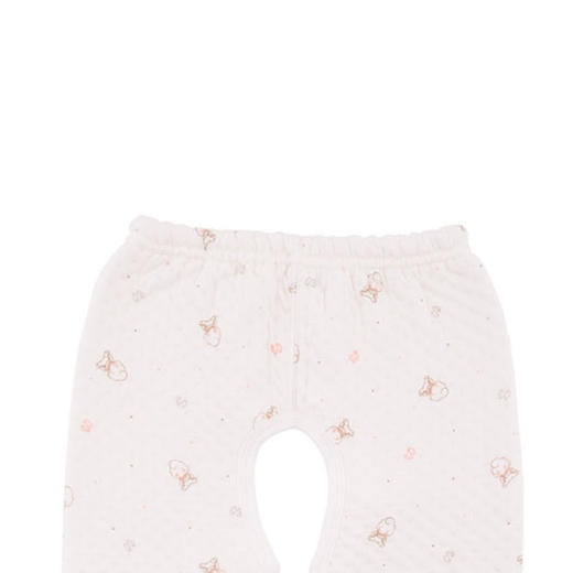 棉果果秋冬季有机棉男童女童空气层挖裆长裤M401200619626 商品图2