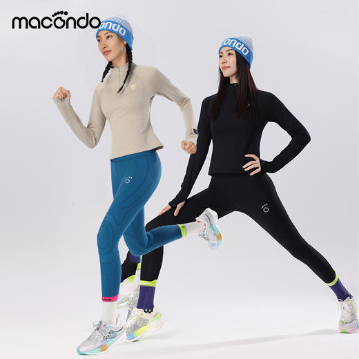 春秋马孔多毛线保暖帽  可持续环保纱线 吸湿透气干爽 护耳 防磨舒适 高弹不勒 显脸小 商品图3