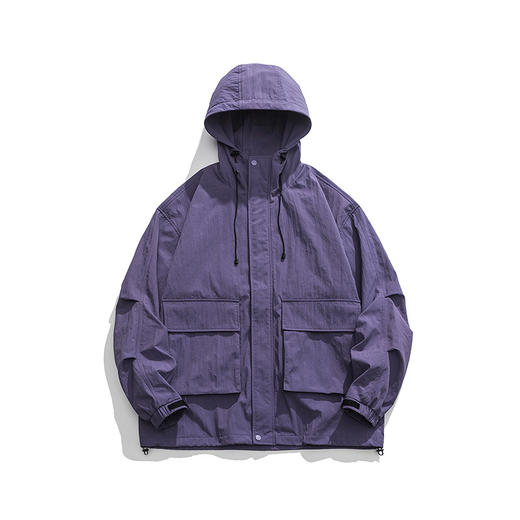 【自由穿梭❗️山系连帽外套】春秋季新款潮牌户外登山休闲夹克，防水工装冲锋衣，情侣外套L 商品图7