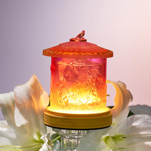 大英博物馆 东方梦境系列 炫彩 香氛晶石氛围灯香薰礼盒-花开富贵 商品图1