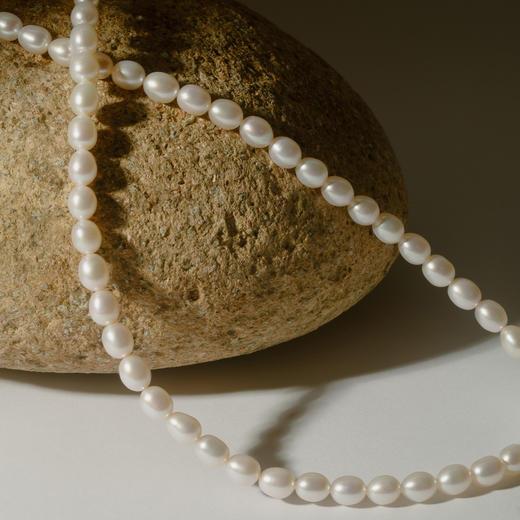 含晖·淡水珍珠项链S925银扣头（45cm含扣/50cm含扣 ） 商品图9