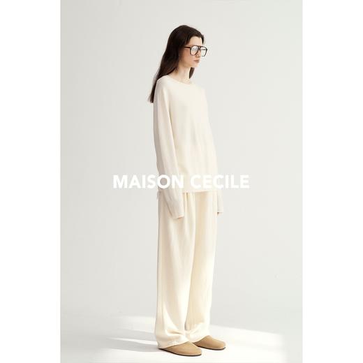 MAISON CECILE五色/羊绒细腻软糯宽松针织毛衣 商品图1