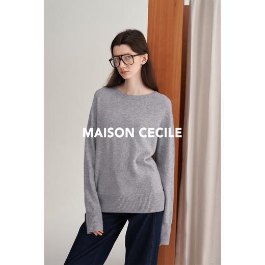MAISON CECILE五色/羊绒细腻软糯宽松针织毛衣 商品图2