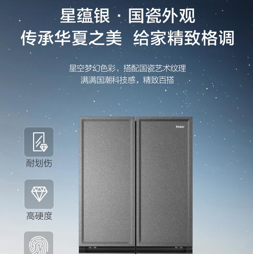 海尔（Haier）冰箱 BCD-460WGHTD14S9U1 商品图6