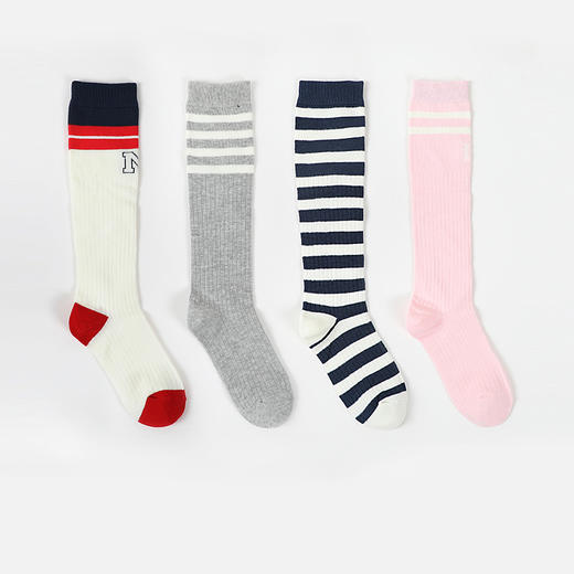 都市丽人眯雅佳长筒袜休闲系列精梳棉袜子女童袜子JCTDA4 商品图1